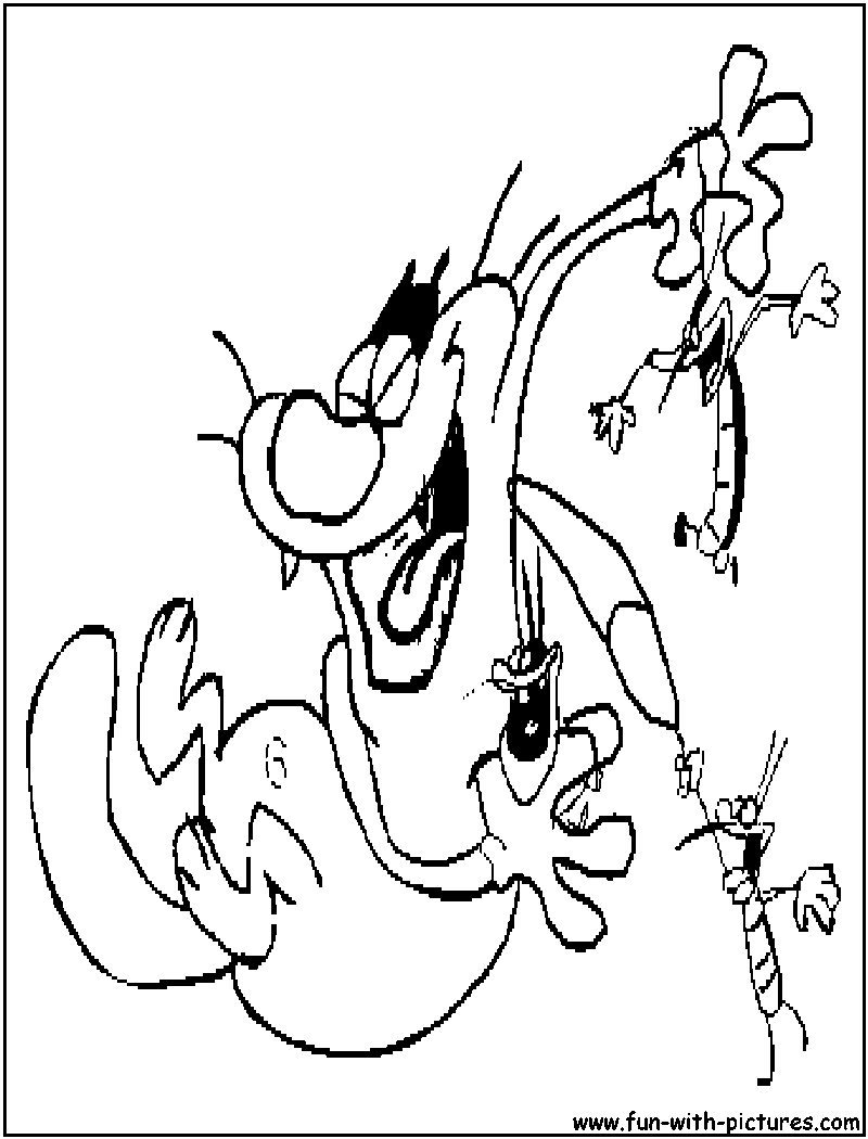 Раскраска: Огги и Каффардс (мультфильмы) #38021 - Бесплатные раскраски для печати