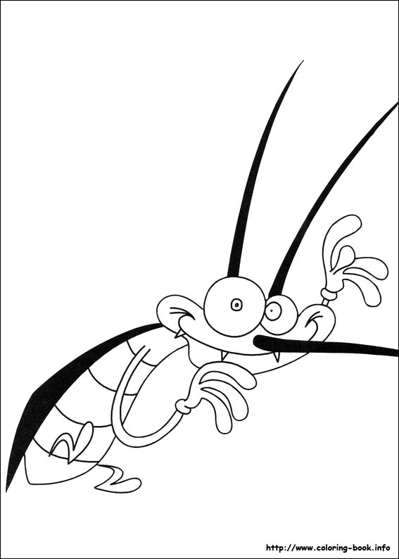 Раскраска: Огги и Каффардс (мультфильмы) #38038 - Бесплатные раскраски для печати
