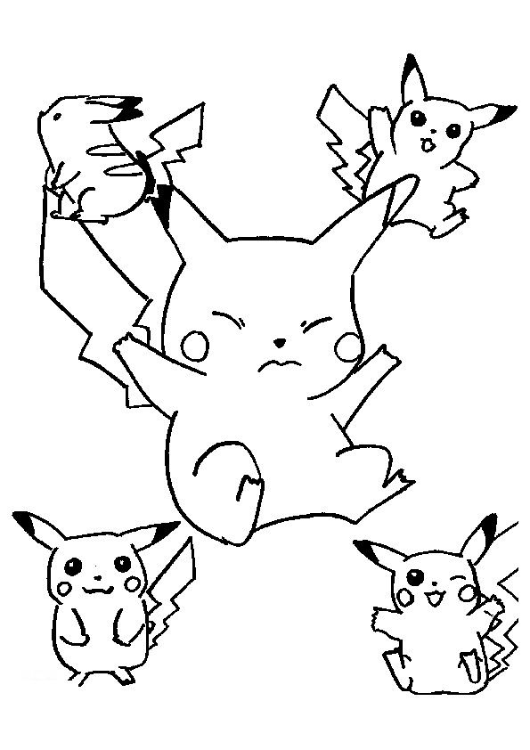 Раскраска: Pokemon (мультфильмы) #24718 - Бесплатные раскраски для печати