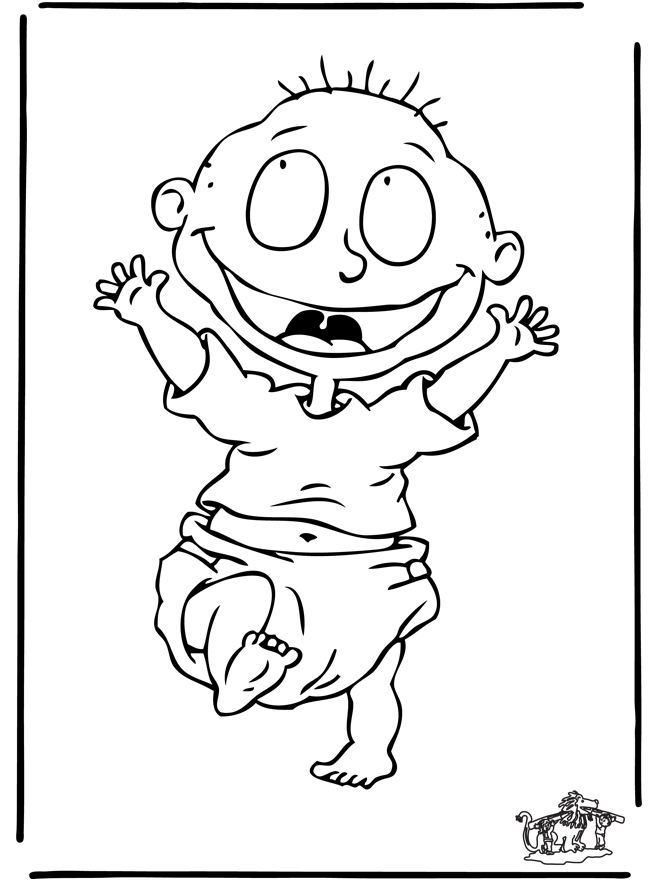 Раскраска: Rugrats (мультфильмы) #52699 - Бесплатные раскраски для печати