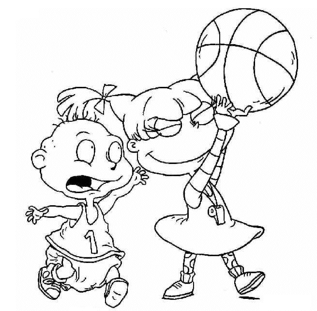 Раскраска: Rugrats (мультфильмы) #52702 - Бесплатные раскраски для печати