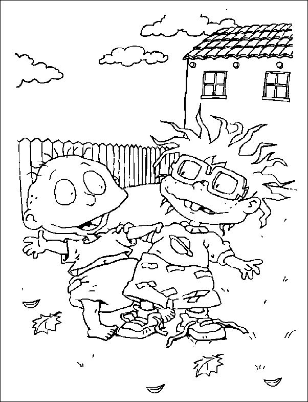 Раскраска: Rugrats (мультфильмы) #52706 - Бесплатные раскраски для печати