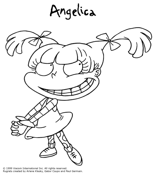 Раскраска: Rugrats (мультфильмы) #52710 - Бесплатные раскраски для печати