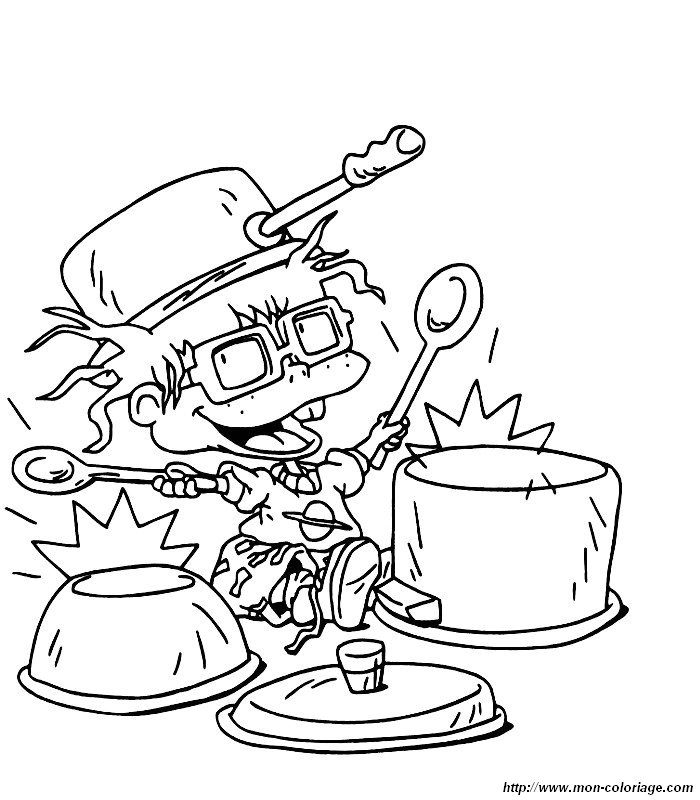 Раскраска: Rugrats (мультфильмы) #52716 - Бесплатные раскраски для печати