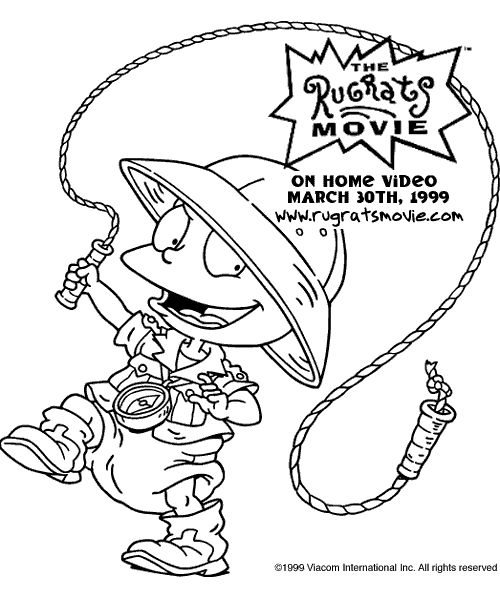 Раскраска: Rugrats (мультфильмы) #52795 - Бесплатные раскраски для печати