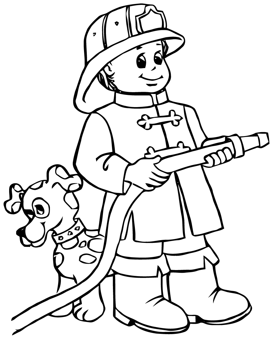 Раскраска: Сэм Пожарный (мультфильмы) #39817 - Бесплатные раскраски для печати