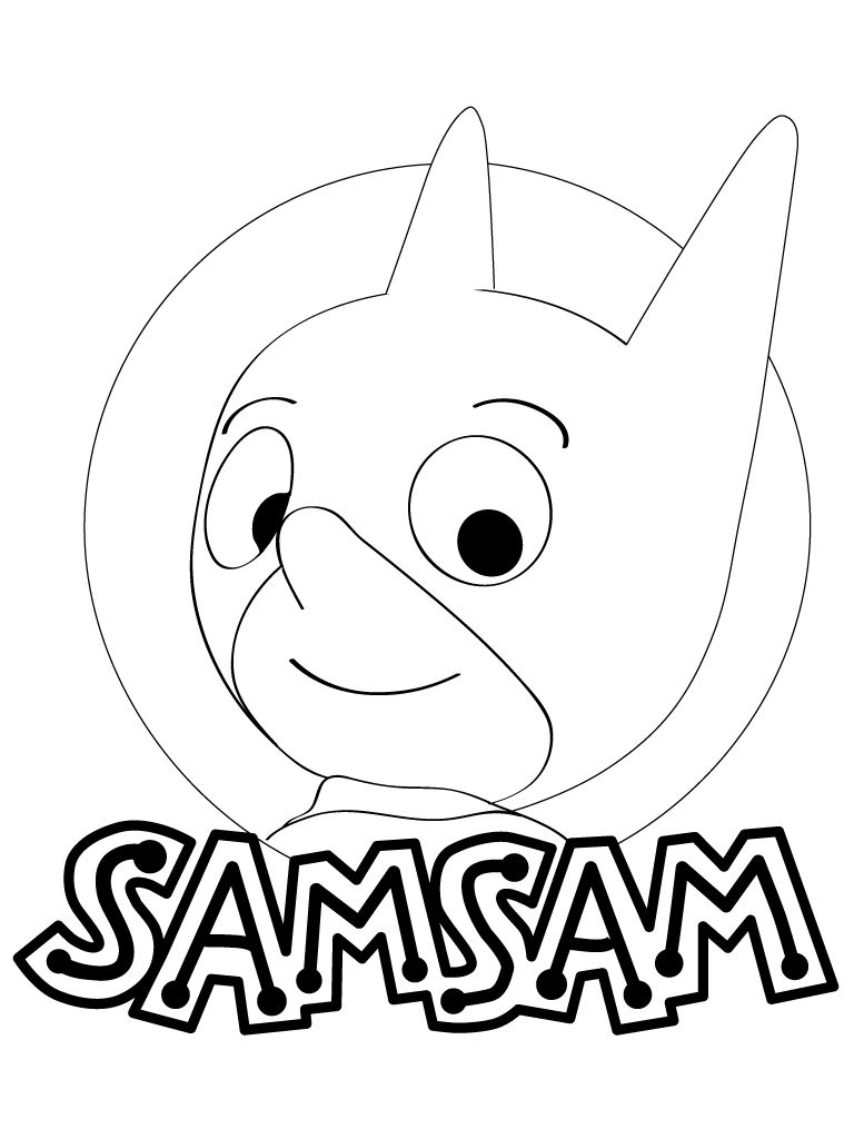 Раскраска: Samsam (мультфильмы) #39597 - Бесплатные раскраски для печати