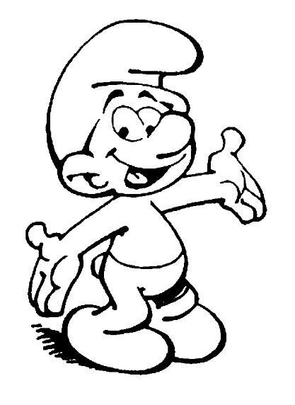 Раскраска: Smurfs (мультфильмы) #34566 - Бесплатные раскраски для печати