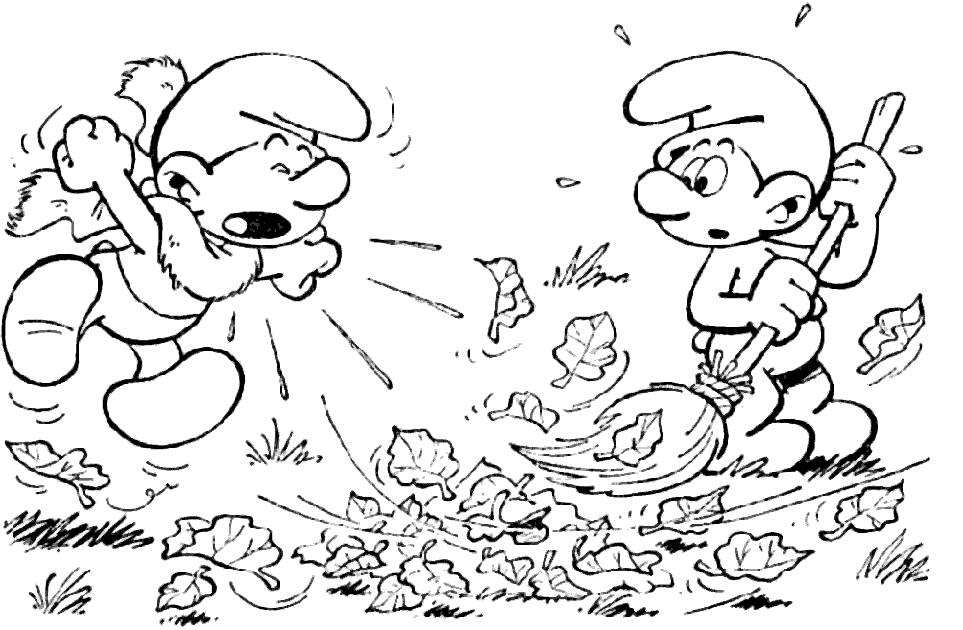 Раскраска: Smurfs (мультфильмы) #34664 - Бесплатные раскраски для печати