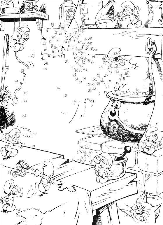 Раскраска: Smurfs (мультфильмы) #34753 - Бесплатные раскраски для печати