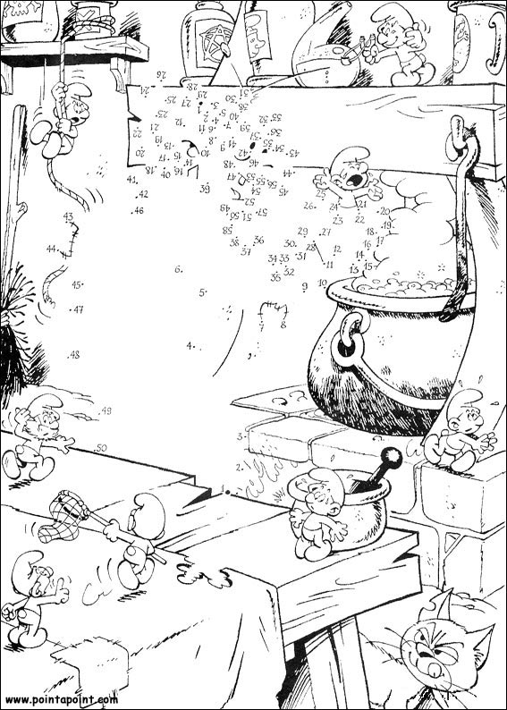 Раскраска: Smurfs (мультфильмы) #34834 - Бесплатные раскраски для печати