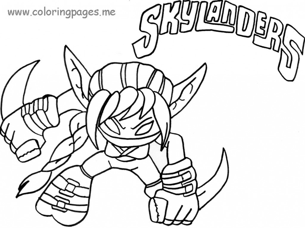 Раскраска: Skylanders (мультфильмы) #43570 - Бесплатные раскраски для печати