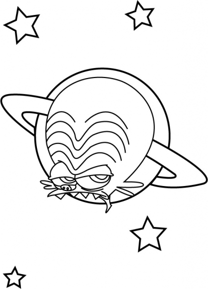 Раскраска: Зинзины космоса (мультфильмы) #34513 - Бесплатные раскраски для печати