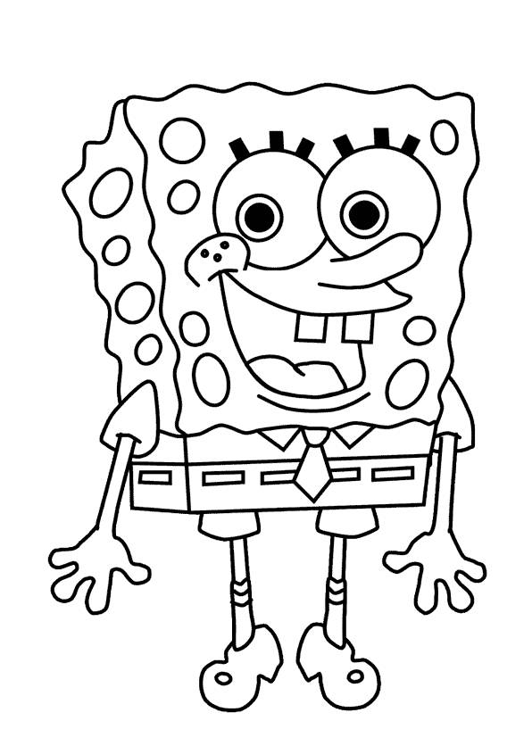 Раскраска: SpongeBob (мультфильмы) #33374 - Бесплатные раскраски для печати