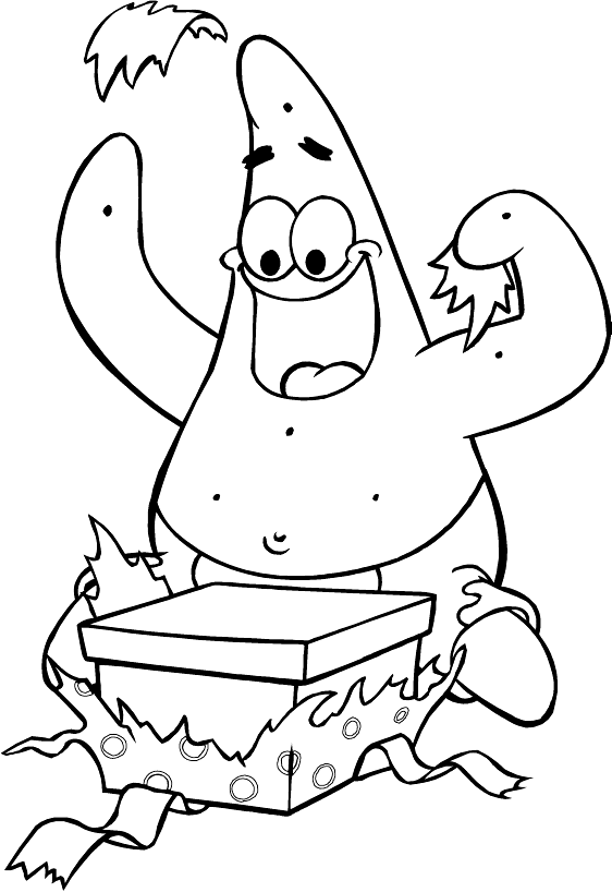 Раскраска: SpongeBob (мультфильмы) #33387 - Бесплатные раскраски для печати