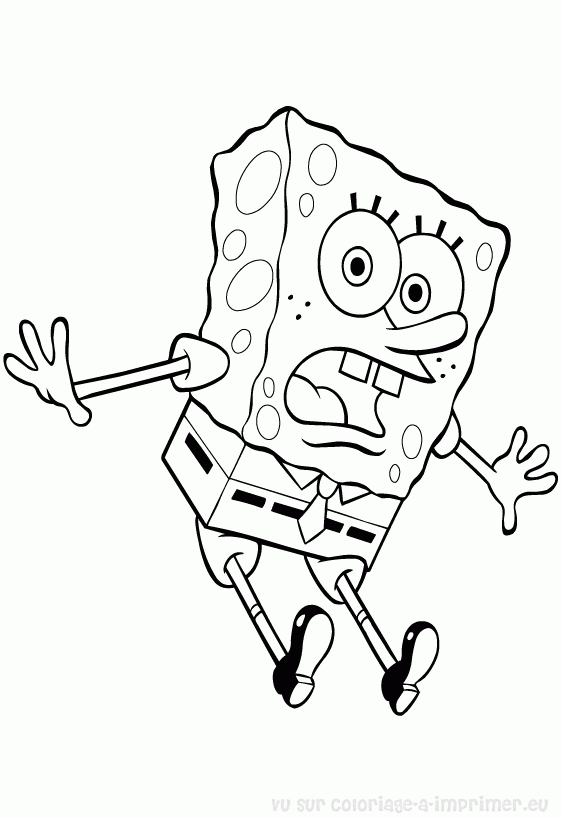 Раскраска: SpongeBob (мультфильмы) #33437 - Бесплатные раскраски для печати