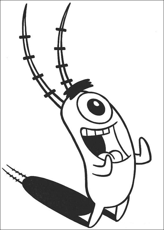Раскраска: SpongeBob (мультфильмы) #33456 - Бесплатные раскраски для печати