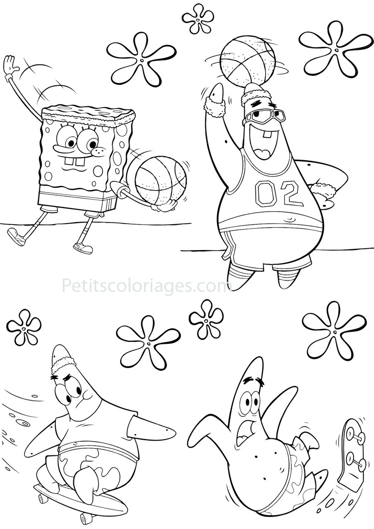 Раскраска: SpongeBob (мультфильмы) #33486 - Бесплатные раскраски для печати