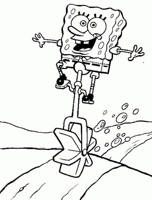 Раскраска: SpongeBob (мультфильмы) #33497 - Бесплатные раскраски для печати
