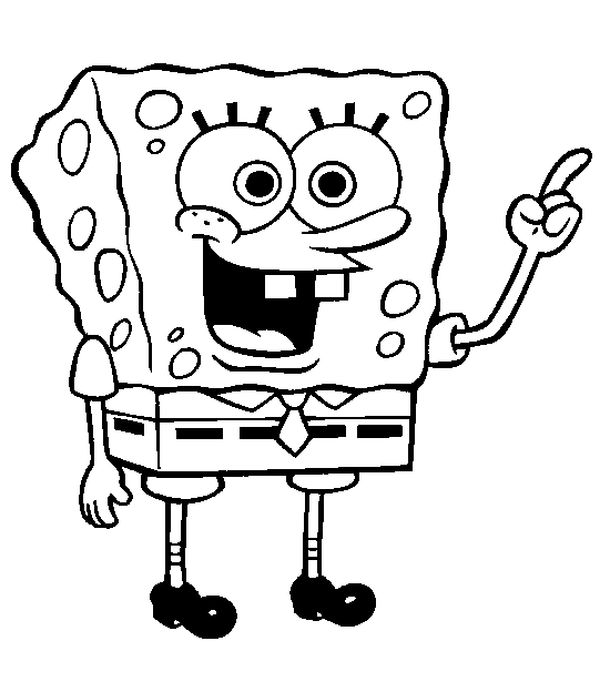 Раскраска: SpongeBob (мультфильмы) #33498 - Бесплатные раскраски для печати