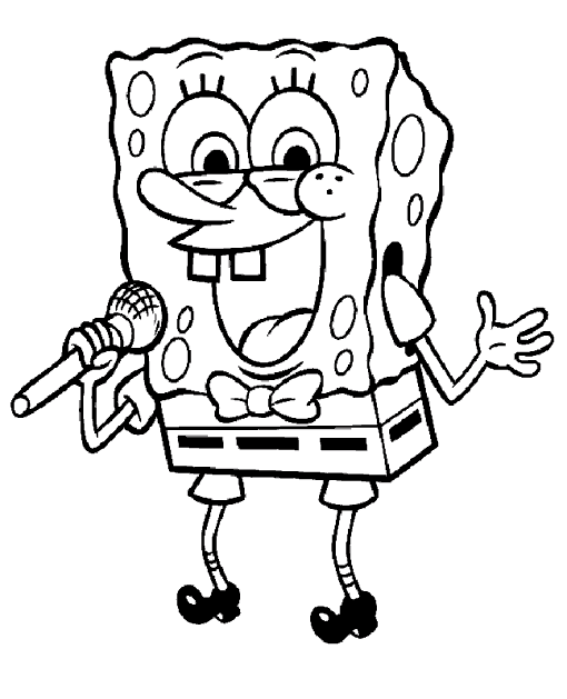 Раскраска: SpongeBob (мультфильмы) #33499 - Бесплатные раскраски для печати