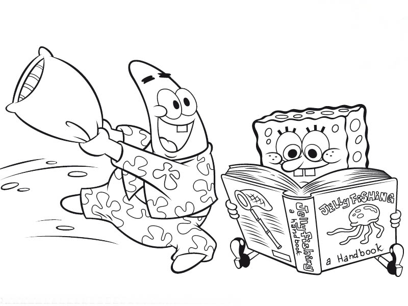 Раскраска: SpongeBob (мультфильмы) #33511 - Бесплатные раскраски для печати