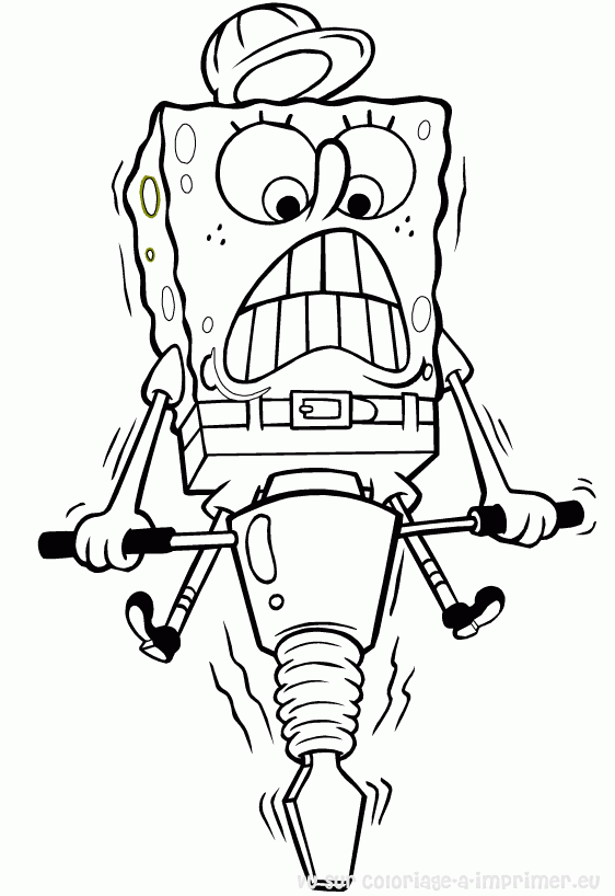 Раскраска: SpongeBob (мультфильмы) #33525 - Бесплатные раскраски для печати