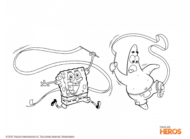 Раскраска: SpongeBob (мультфильмы) #33527 - Бесплатные раскраски для печати