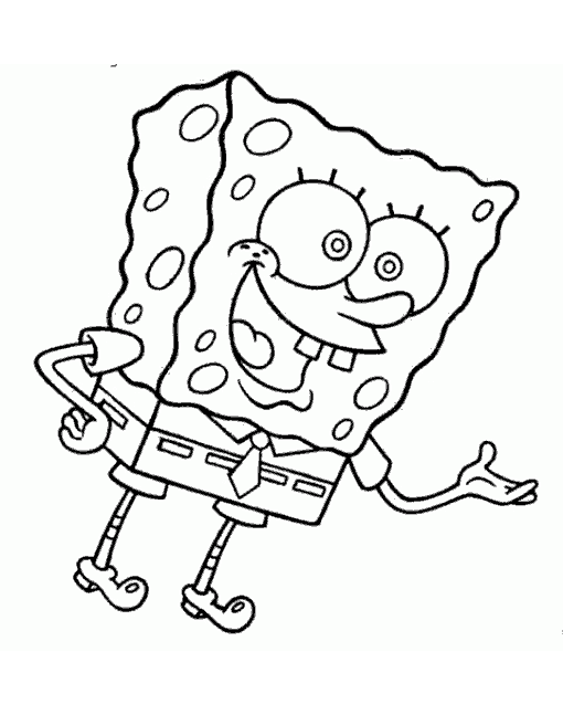 Раскраска: SpongeBob (мультфильмы) #33546 - Бесплатные раскраски для печати