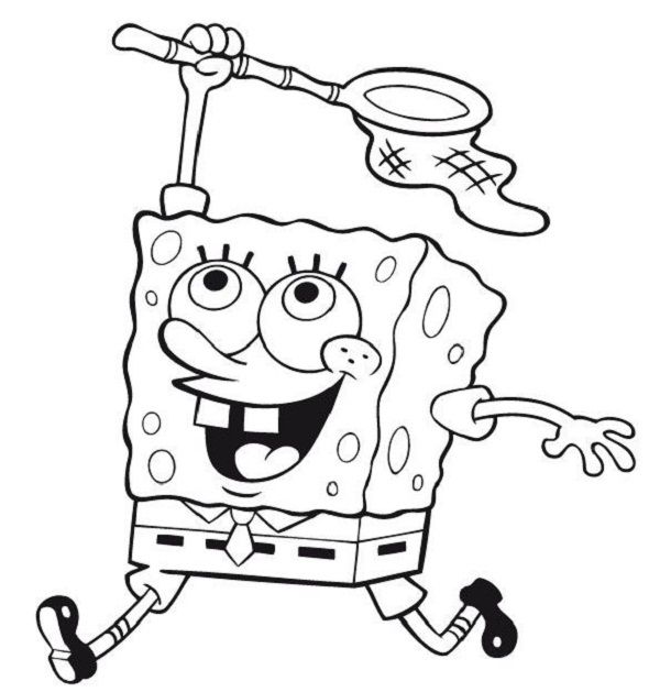 Раскраска: SpongeBob (мультфильмы) #33556 - Бесплатные раскраски для печати