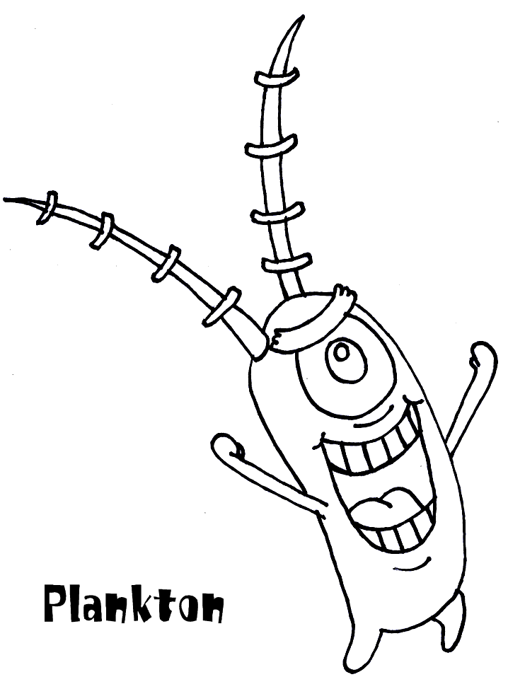 Раскраска: SpongeBob (мультфильмы) #33564 - Бесплатные раскраски для печати