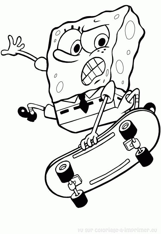 Раскраска: SpongeBob (мультфильмы) #33571 - Бесплатные раскраски для печати