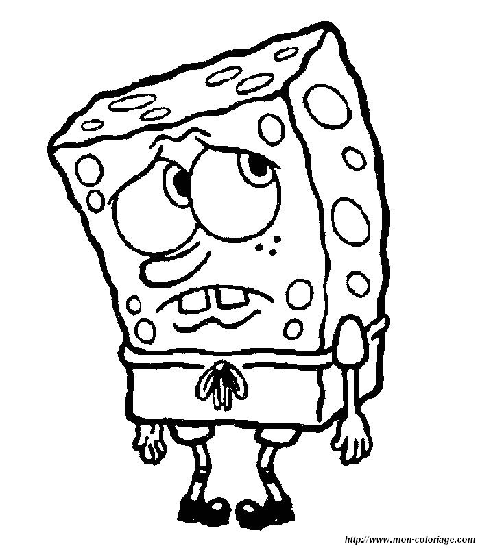 Раскраска: SpongeBob (мультфильмы) #33615 - Бесплатные раскраски для печати