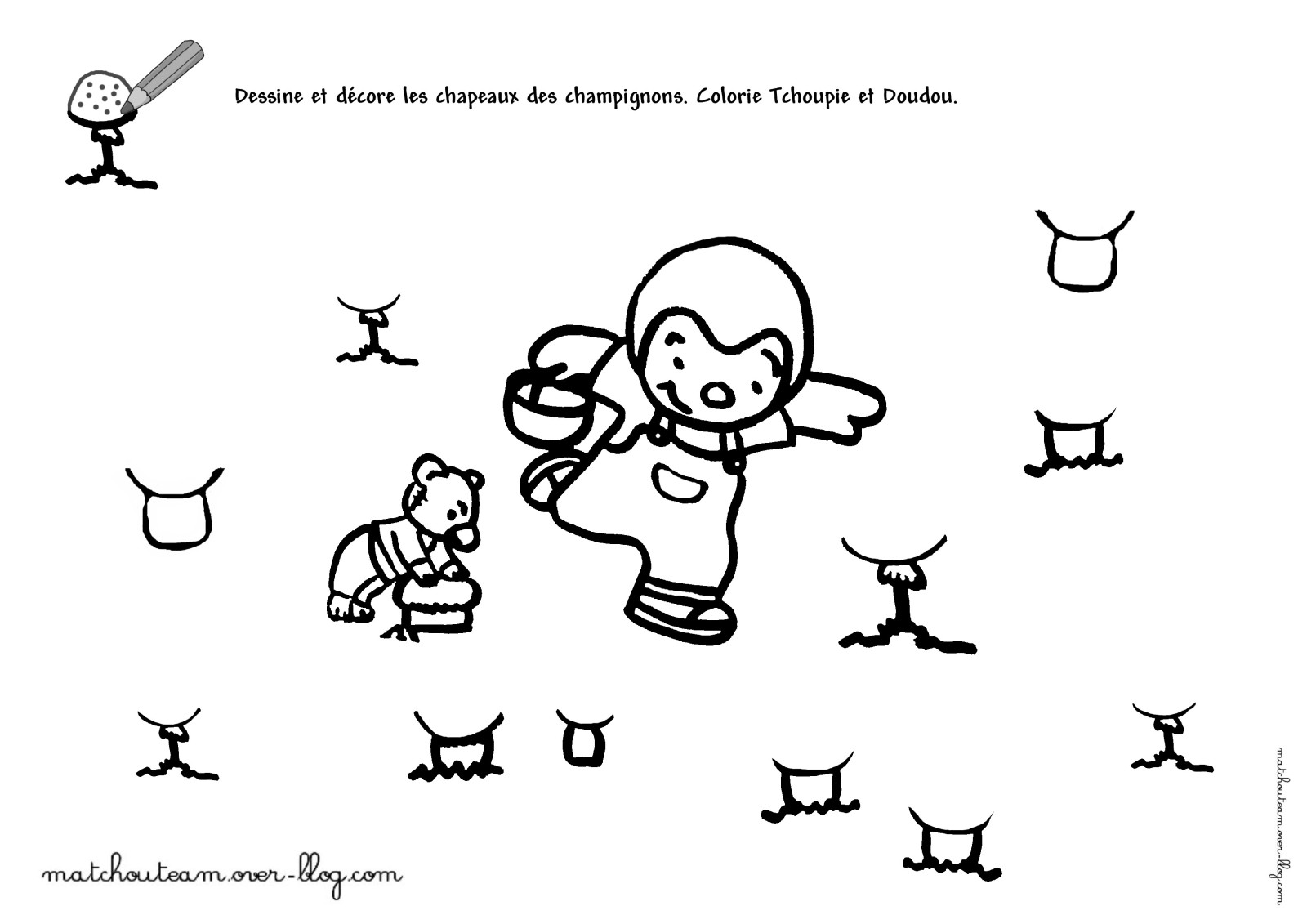 Раскраска: Чупи и Дуду (мультфильмы) #34147 - Бесплатные раскраски для печати