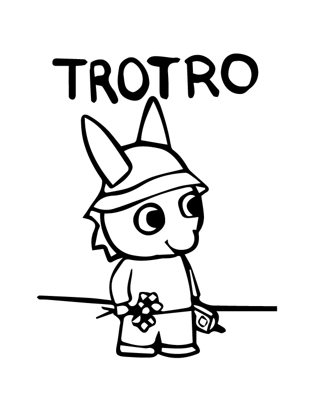 Раскраска: Trotro (мультфильмы) #33940 - Бесплатные раскраски для печати