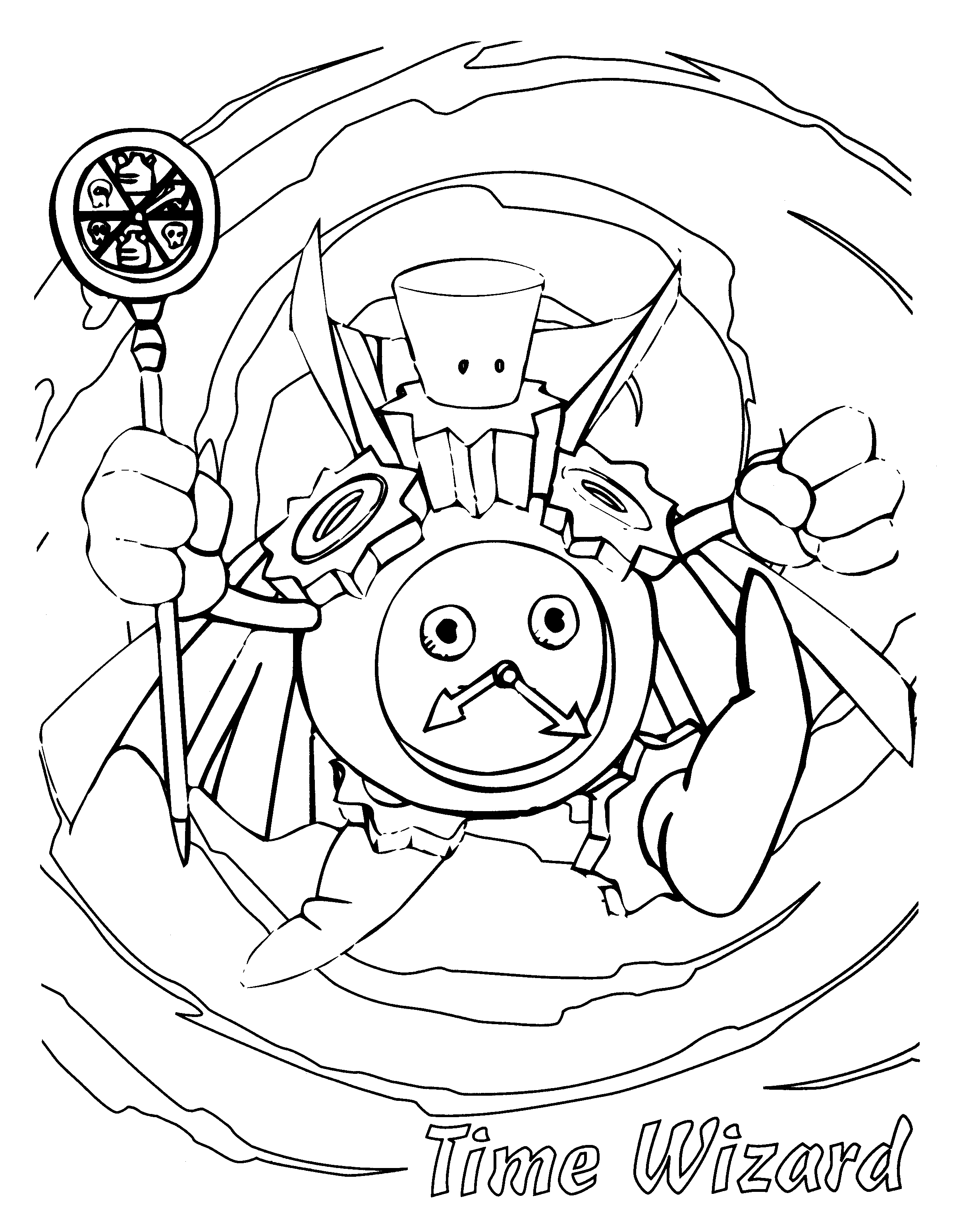 Раскраска: Yu-Gi-Oh! (мультфильмы) #53115 - Бесплатные раскраски для печати
