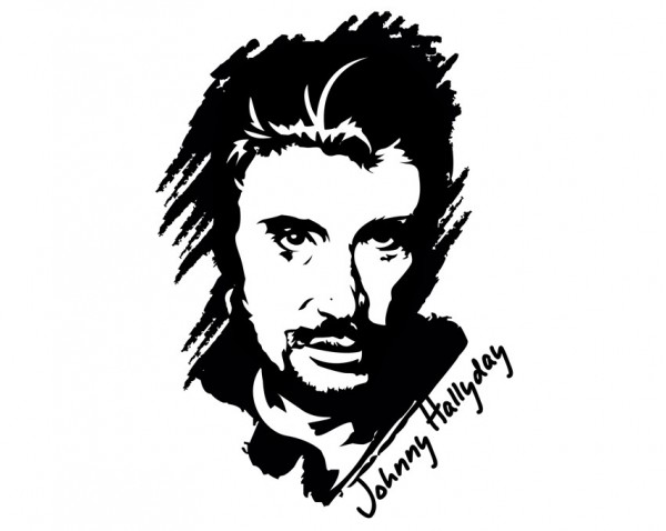 Раскраска: Джонни Холлидей (знаменитости) #123121 - Бесплатные раскраски для печати
