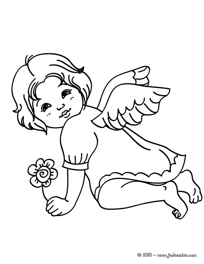 Раскраска: ангел (Персонажи) #86272 - Бесплатные раскраски для печати