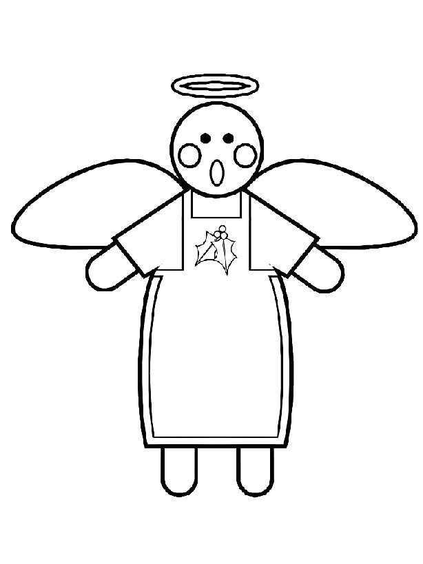 Раскраска: ангел (Персонажи) #86341 - Бесплатные раскраски для печати