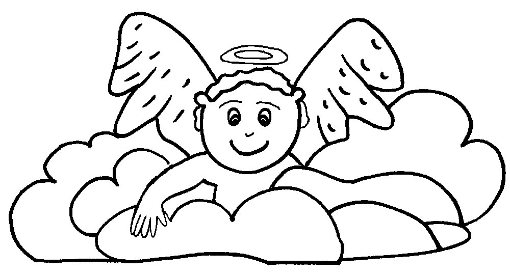 Раскраска: ангел (Персонажи) #86373 - Бесплатные раскраски для печати
