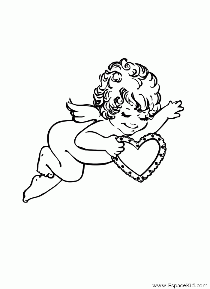 Раскраска: ангел (Персонажи) #86394 - Бесплатные раскраски для печати