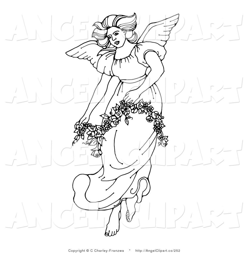 Раскраска: ангел (Персонажи) #86398 - Бесплатные раскраски для печати