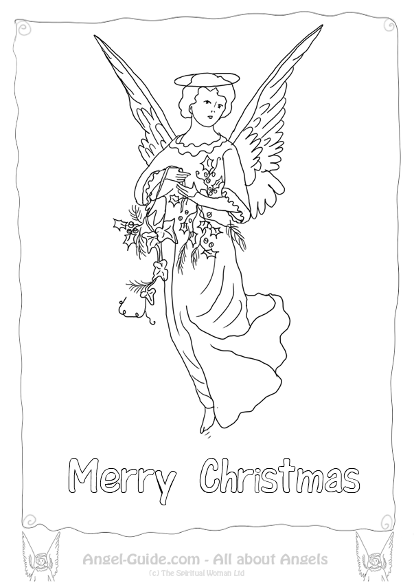 Раскраска: ангел (Персонажи) #86435 - Бесплатные раскраски для печати