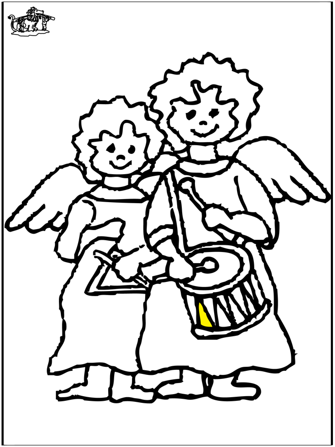 Раскраска: ангел (Персонажи) #86512 - Бесплатные раскраски для печати
