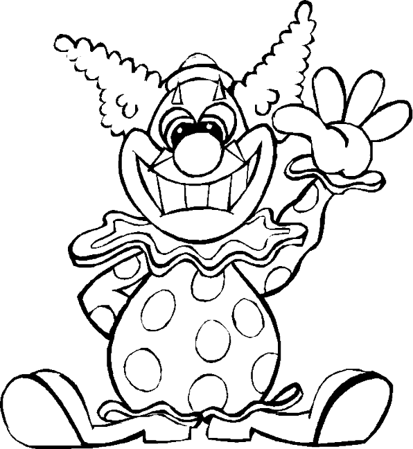 Раскраска: клоун (Персонажи) #90898 - Бесплатные раскраски для печати