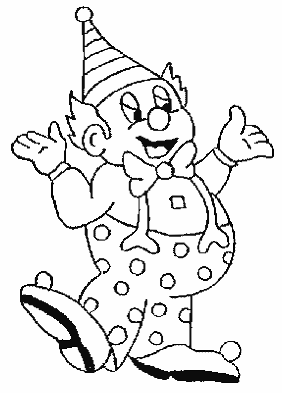 Раскраска: клоун (Персонажи) #90911 - Бесплатные раскраски для печати