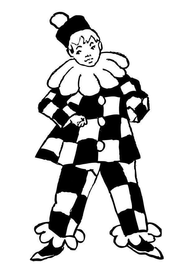 Раскраска: клоун (Персонажи) #90967 - Бесплатные раскраски для печати