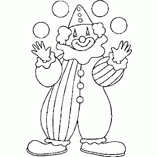 Раскраска: клоун (Персонажи) #90988 - Бесплатные раскраски для печати