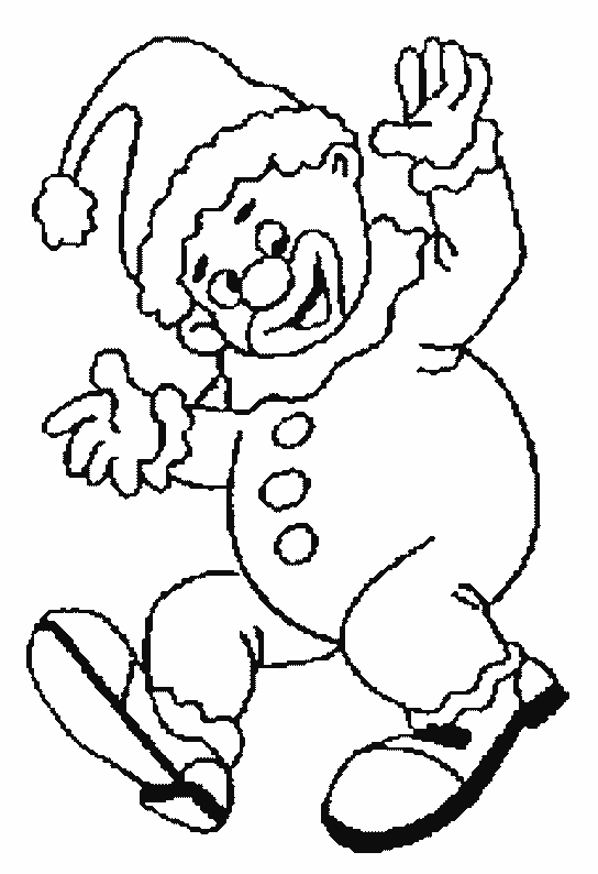 Раскраска: клоун (Персонажи) #91000 - Бесплатные раскраски для печати