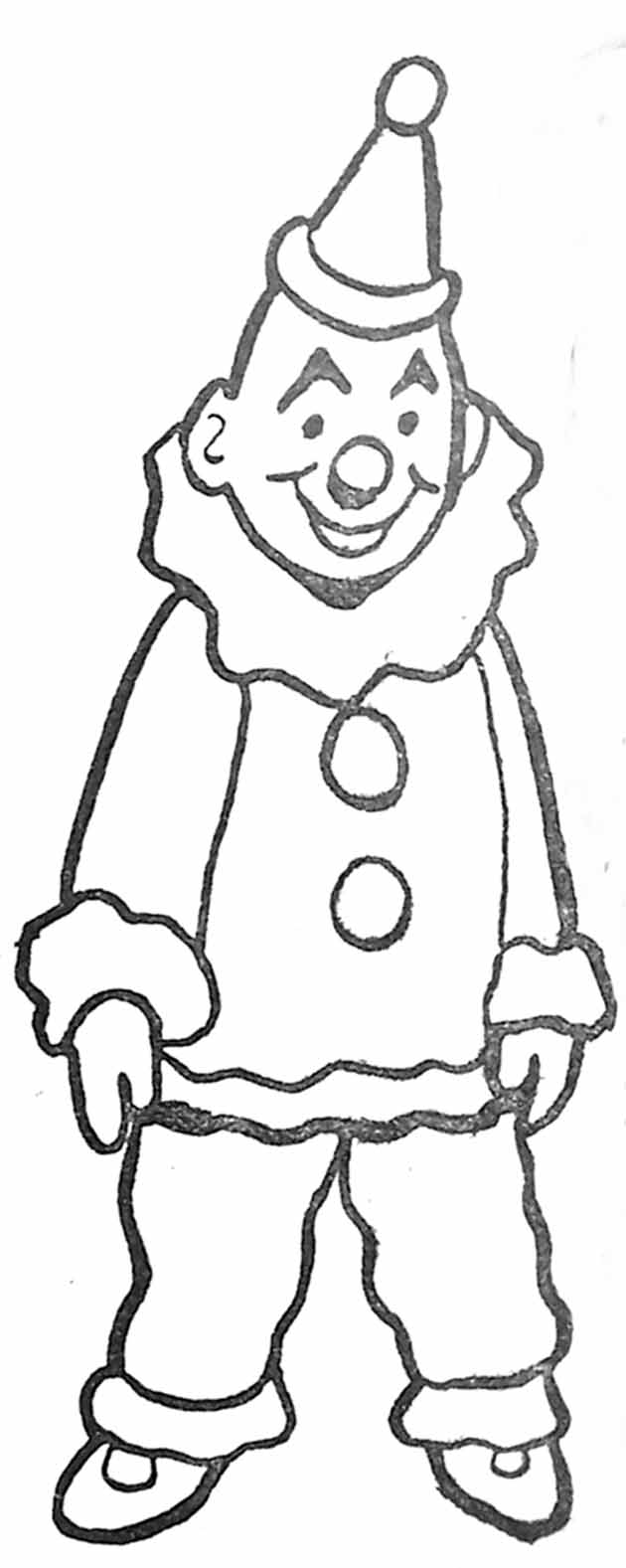 Раскраска: клоун (Персонажи) #91001 - Бесплатные раскраски для печати